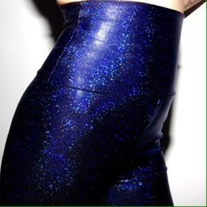 American Apparel High Waisted Shiny Leggings
