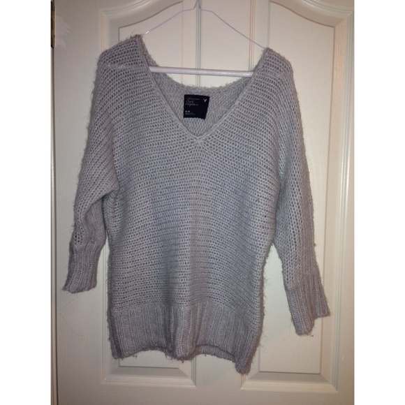 fuzzy oversized sweater