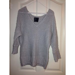 fuzzy oversized sweater