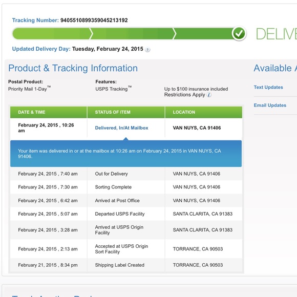 Shipping