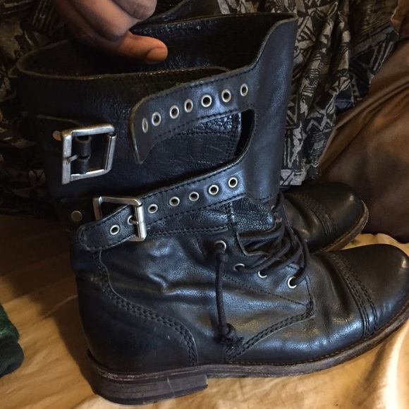ALL SAINTS DAMISI COMBAT BOOTS