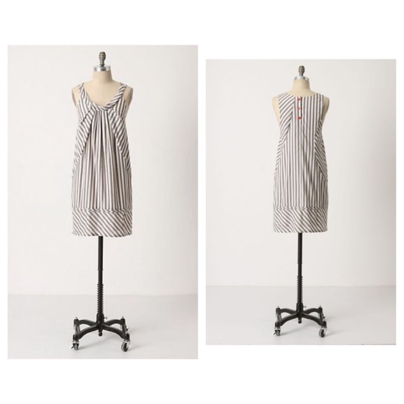 Anthropologie "Slate Shift Dress". Size 8-10