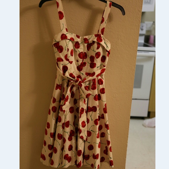 Pull Up a Cherry Dress