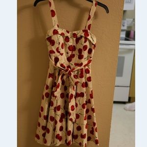Modcloth pull up a cherry dress