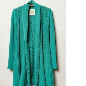 Anthropologie court street cardigan