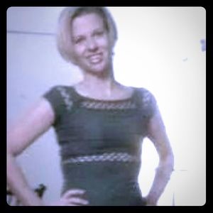 One piece grey mini-dress