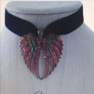 Stunning choker!  Retro choker! Once upon a time