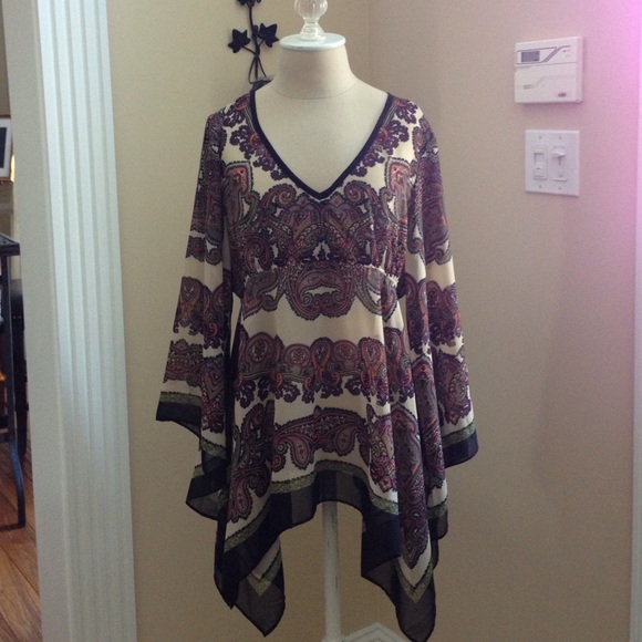 Boston Proper Tunic Top size M