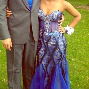 Prom dress from Princess Collection, size 6.