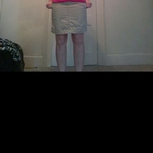 J.Crew khaki skirt
