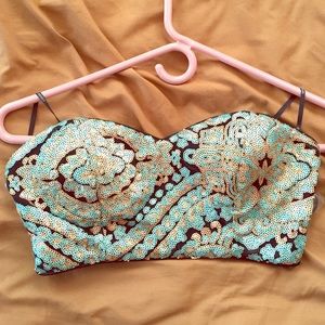 Forever 21 crop top bralette