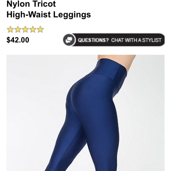 American Apparel High Waist leggings