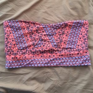 Freee people strapless crop top