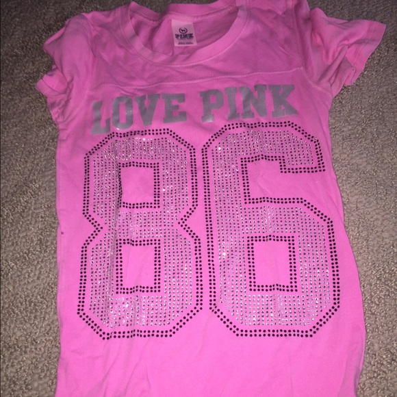 LOVE pink shirt