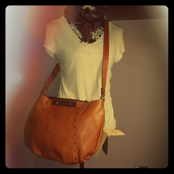Patricia Nash Italian Leather Hobo Bag