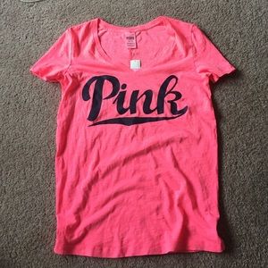 Hot pink Victoria's Secret PINK tee