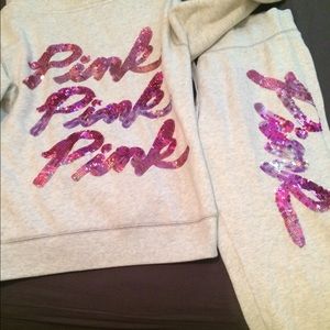 Victoria's Secret sweat outfit