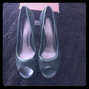 Nine West peek a boo toe heels