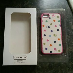 Iphone 5 Coach cover