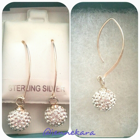 Beautiful! Sterling Silver Pendant Earrings!