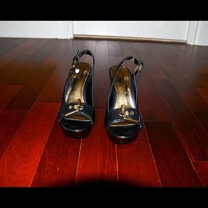Nine West Wedge Heels Black