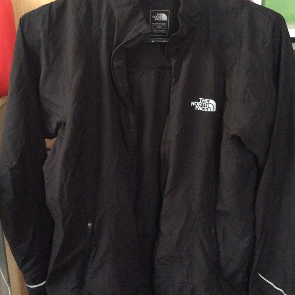 **SALE** Black north face rain coat.