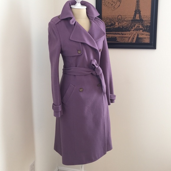 Lemon Light purple winter coat