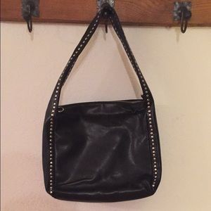 Black with studs Handbag