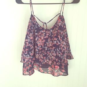 Floral tank top