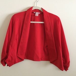 Body Central red jacket
