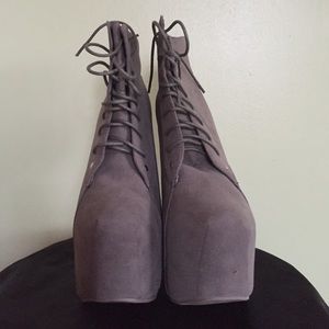 Faux Suede Booties