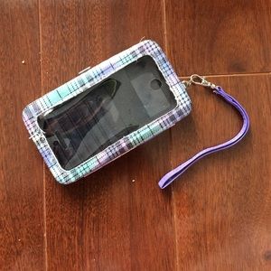 iPhone 5/5c/5s Wallet Wristlet Case