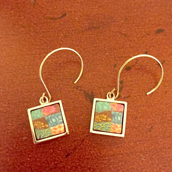 Hand painted earrings
