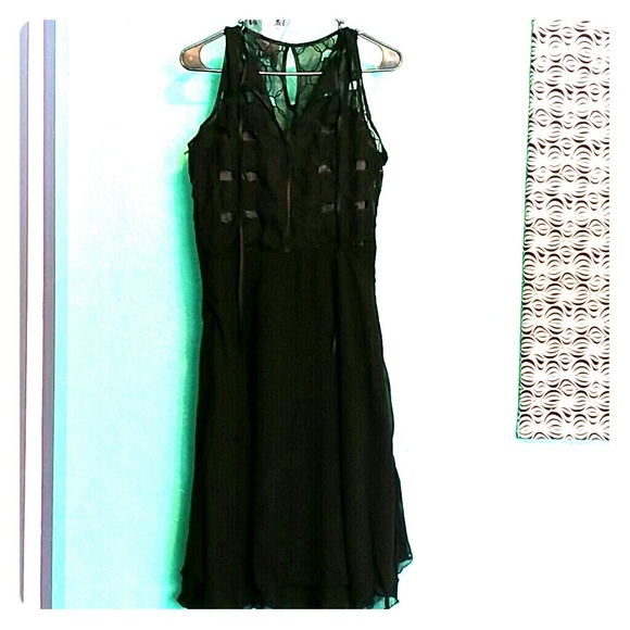 Voodoo Vixen Satin and chiffon dress