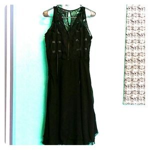 Voodoo Vixen Satin and chiffon dress