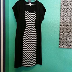 Paper Doll illusion dress