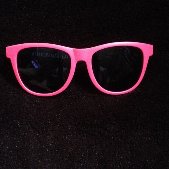 Hot pink victoria secret sunglasses