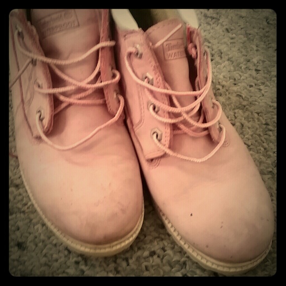 Pink Timberland