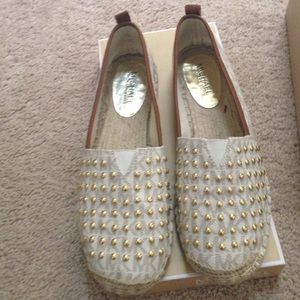Michael Kors studded slip on
