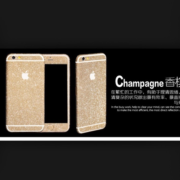 Rose gold iPhone 6 bling protector