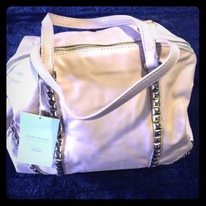 Zara nude handbag NWT