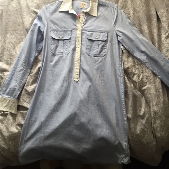 Blue GAP shirtdress-NWT