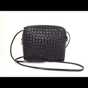 Bottega Veneta enamel intrecciato shoulder bag