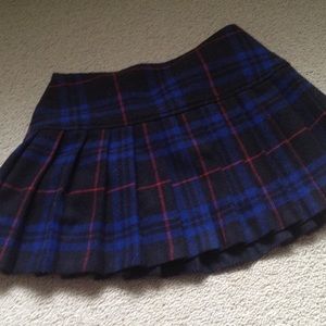 Plaid Tennis Skirt