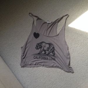 California Love Graphic Tank Top