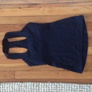 Lululemon Scoop Tank, Black, Size 2, Worn Twice!