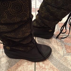 Timberland winter snow w luxurious fur $22