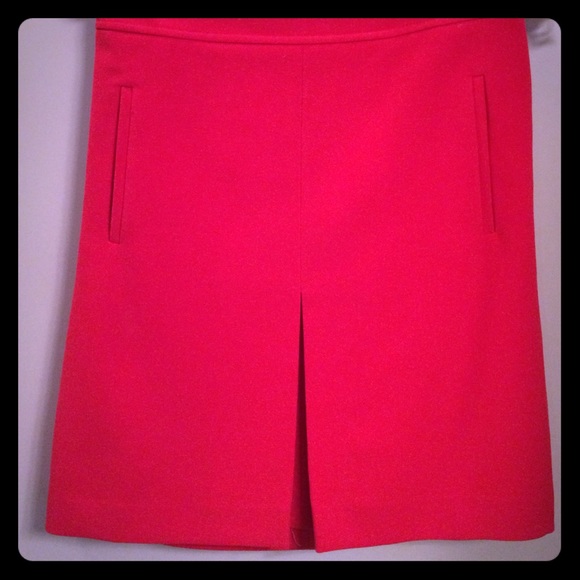 LOFT Orange Skirt