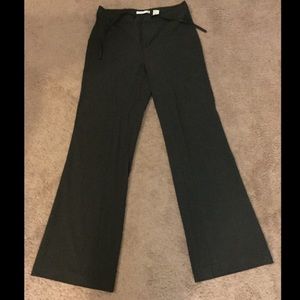 Basic Dark Heather Gray Slacks
