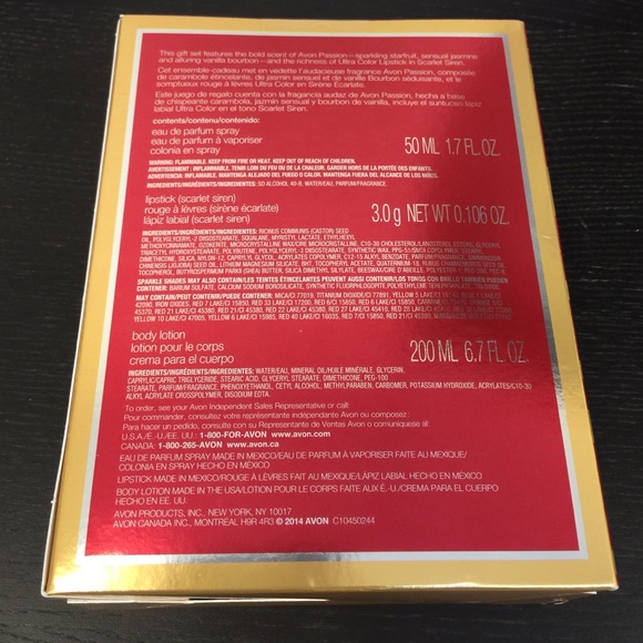AVON PASSION GIFT SET - Picture 2 of 2